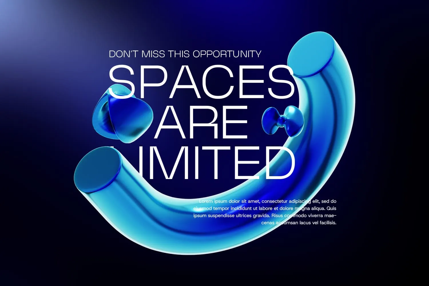 Blue Abstract Geometric Shapes - Image 6