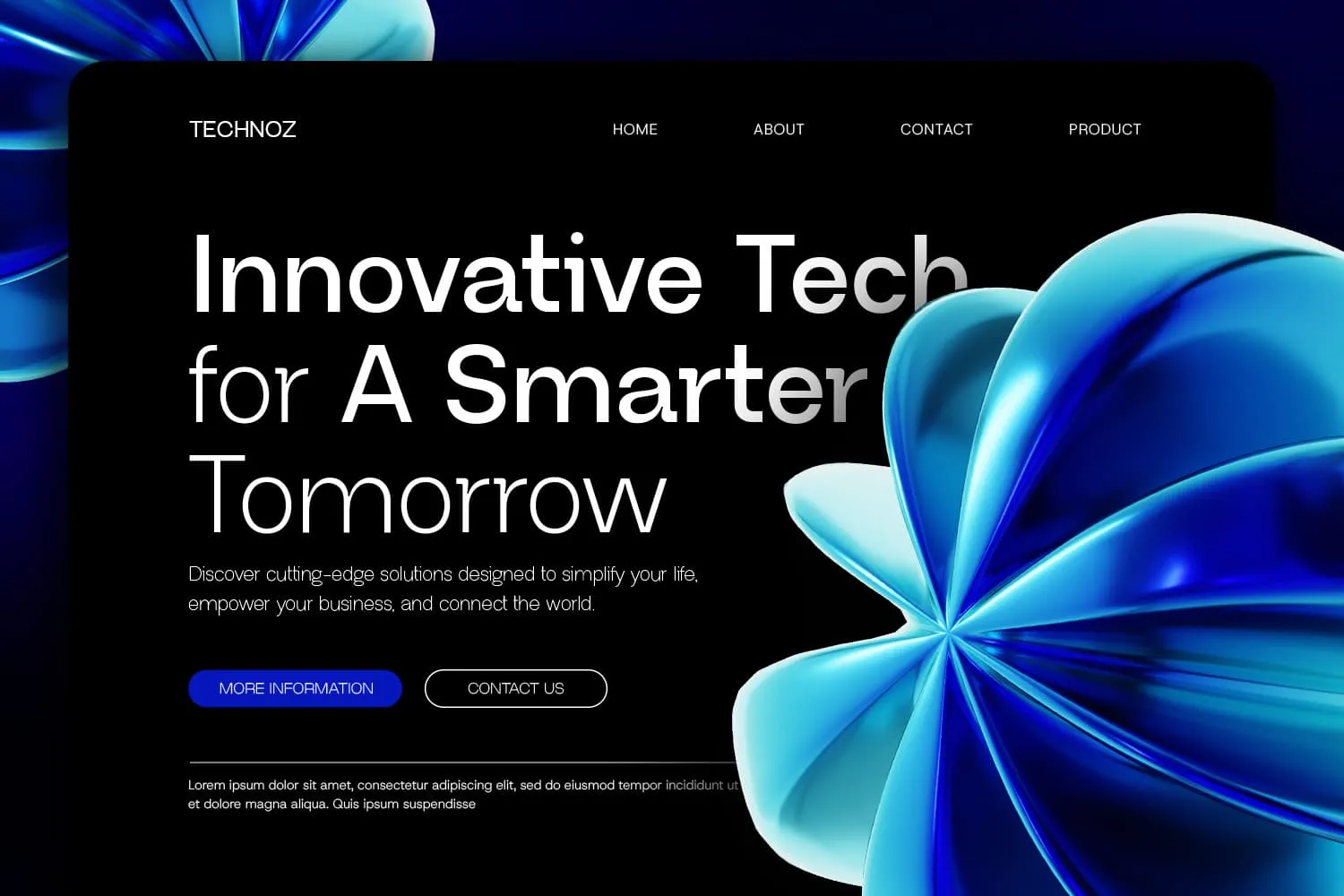 Blue Abstract Geometric Shapes - Image 14