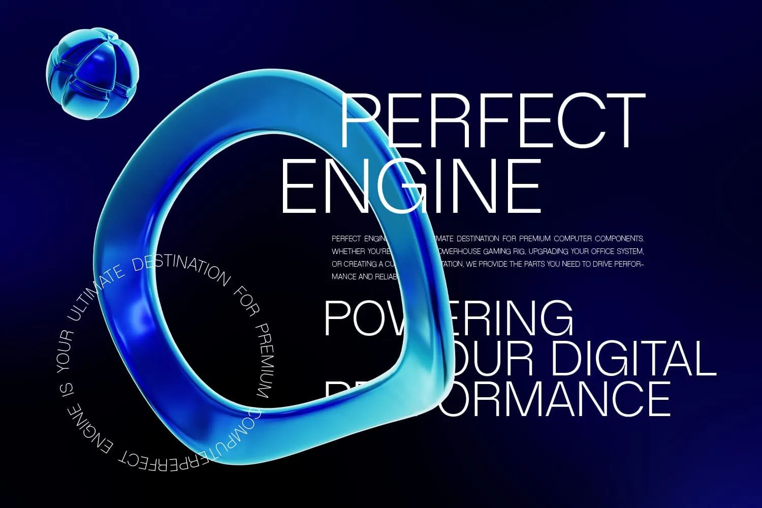 Blue Abstract Geometric Shapes - Image 11