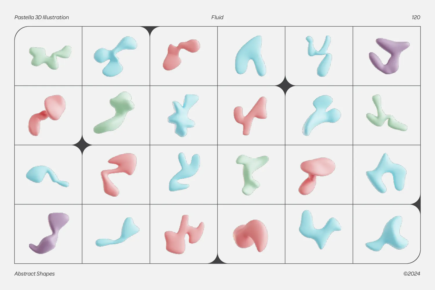 Pastel Fluid Shapes – A Dreamy 3D Collection for Modern Designers - Image 8