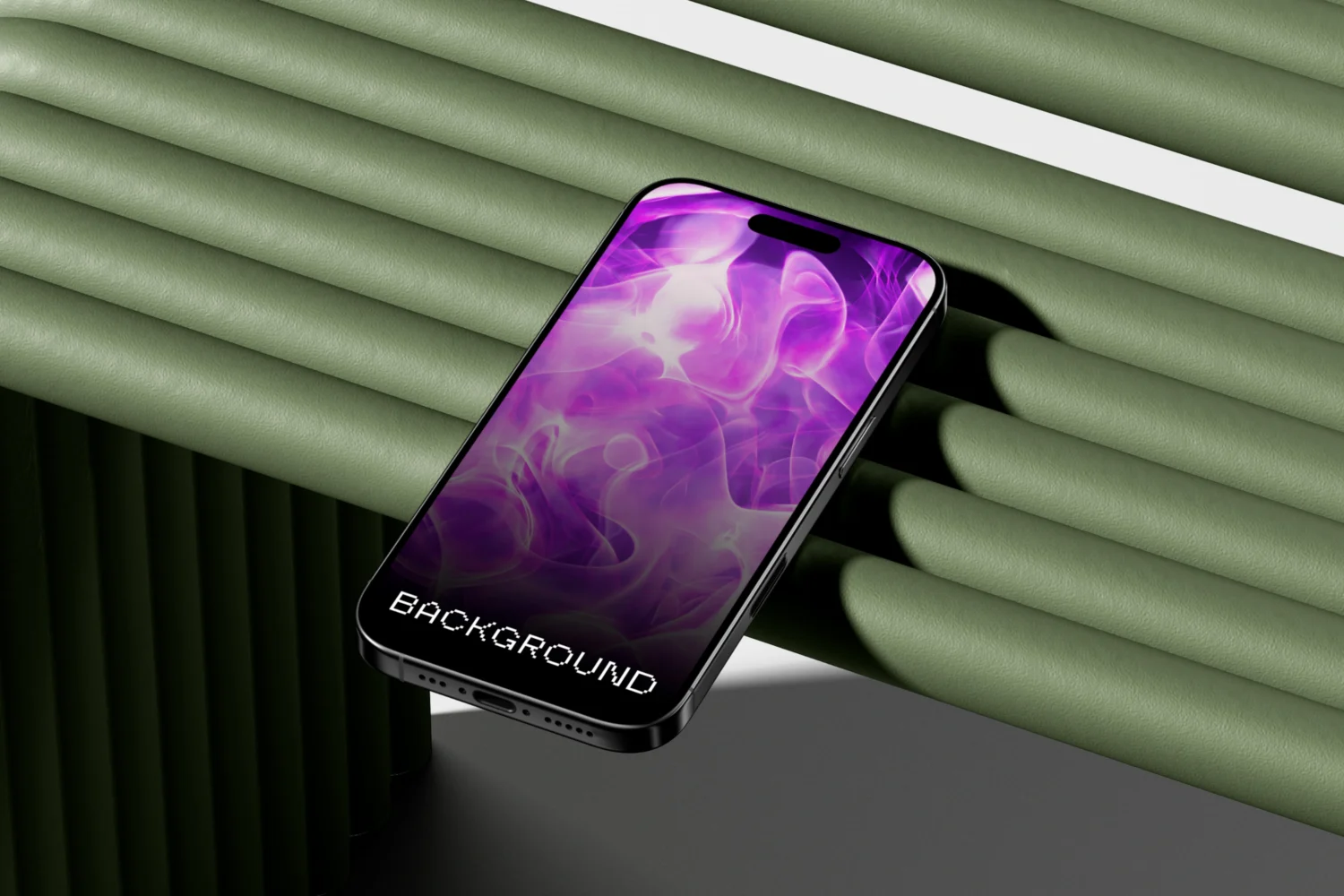 ultraviolet background on phone mockup scaled