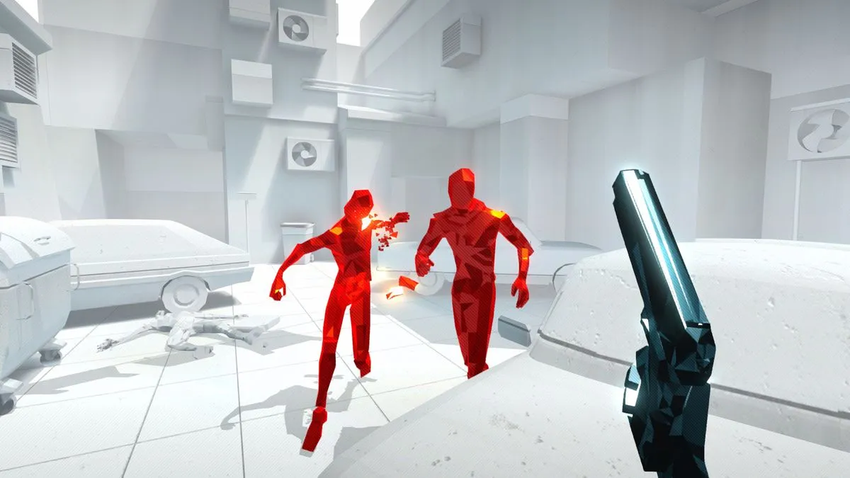 Interactive 3D in Superhot VR