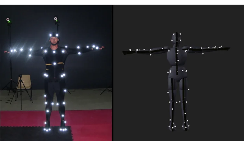 Motion Capture Suit and Render