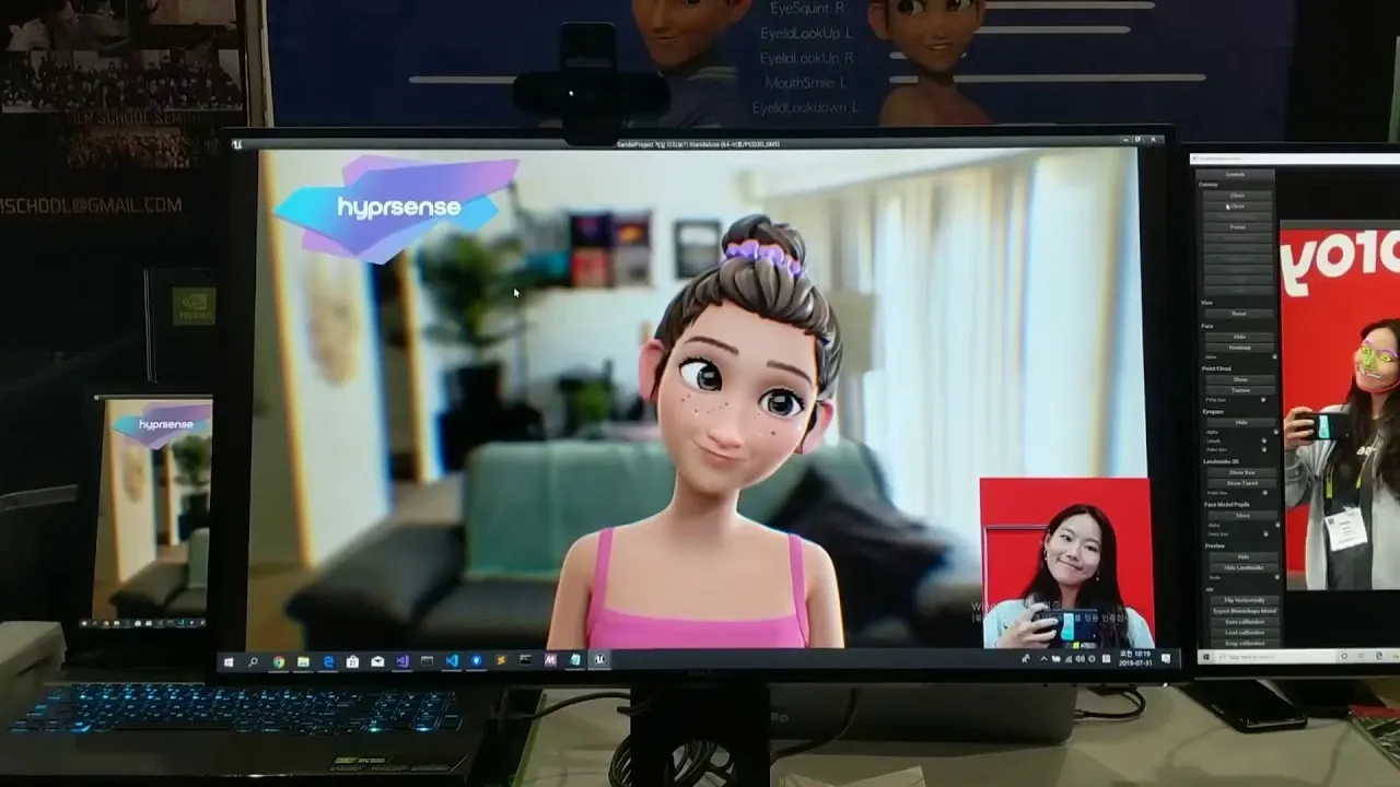 Real-Time 3D Face Tracking