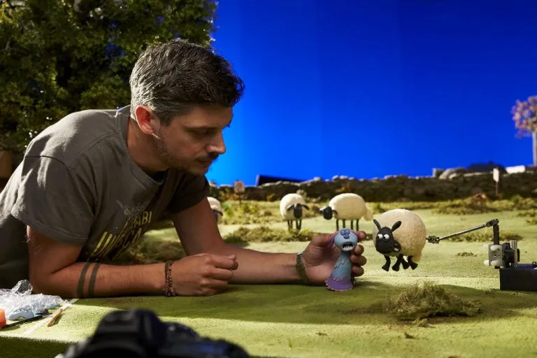 Stop Motion Process of Shaun the Sheep