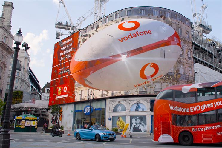 Vodafone 3D Advertisement 