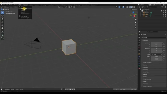 Checking Blender Update
