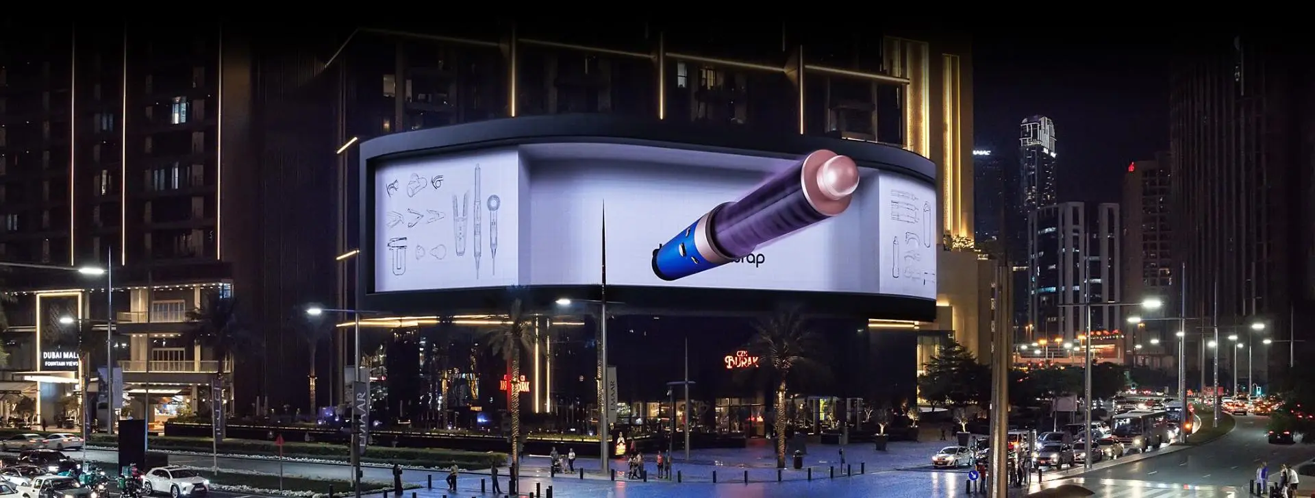 Dyson’s 3D Haircare Ad