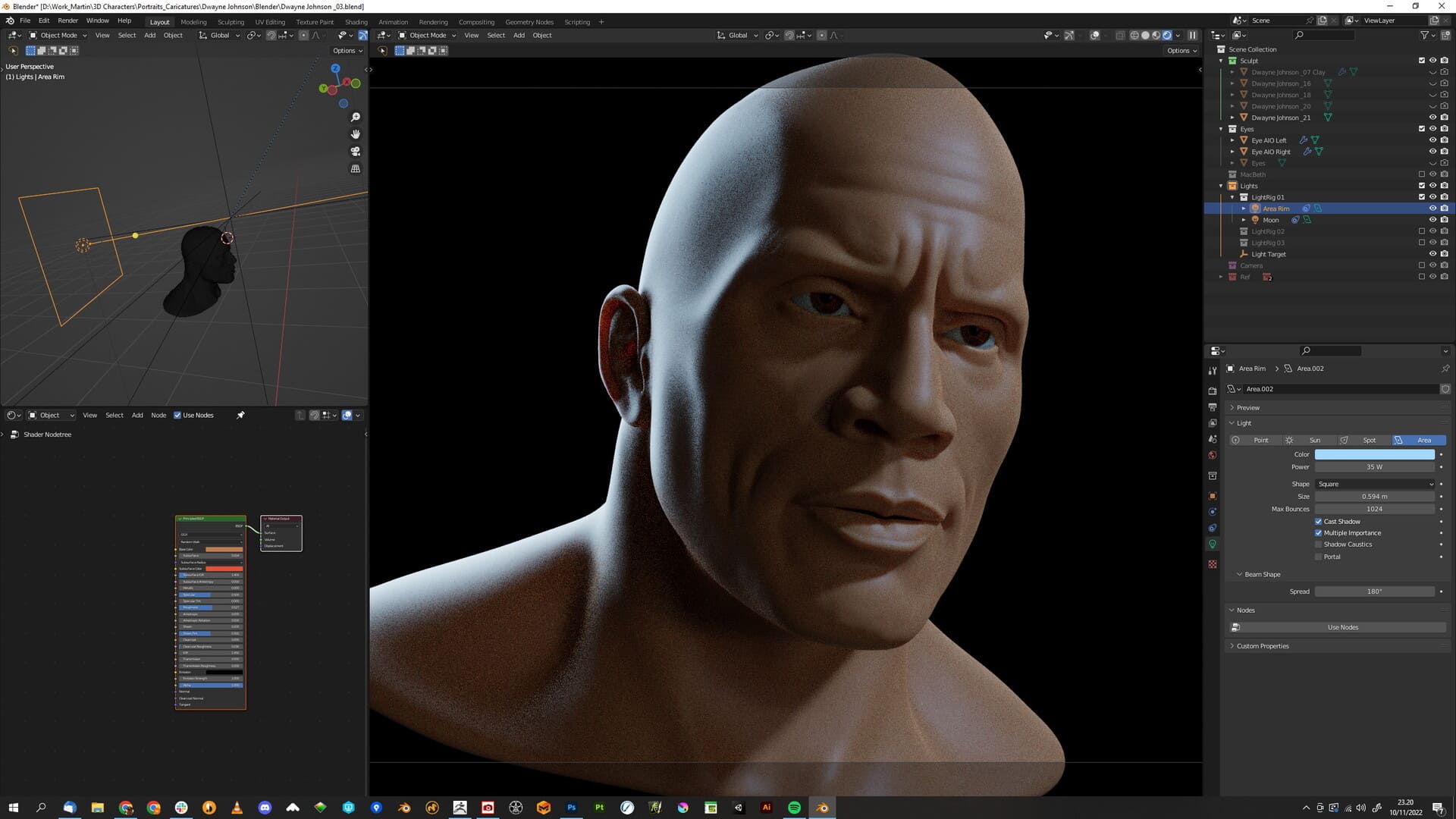 Sculpting in Blender