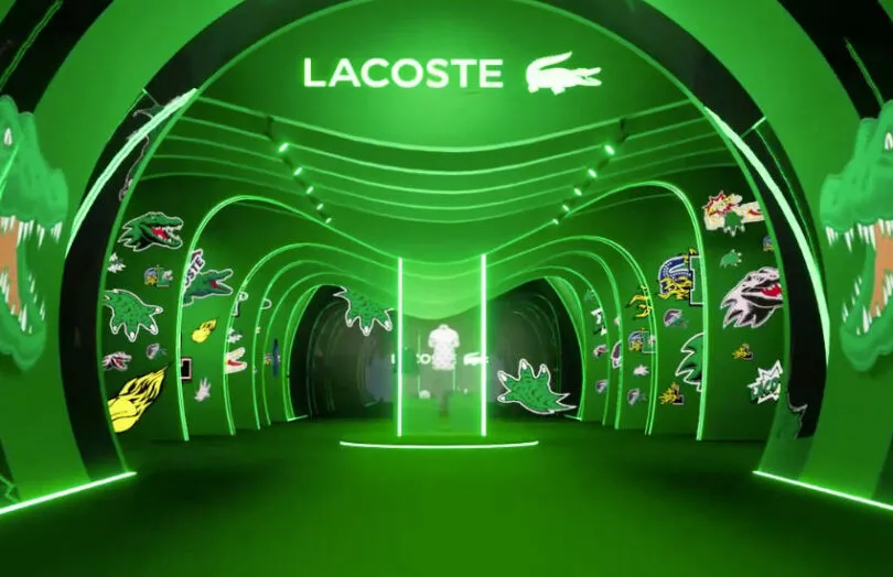 Lacoste’s Virtual Store