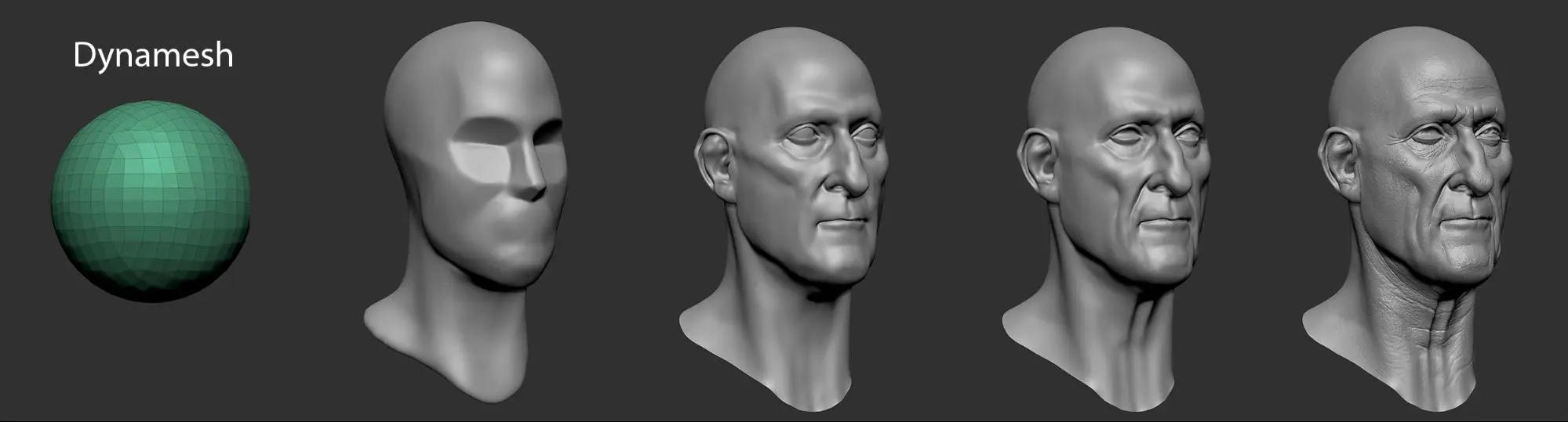 3D Facial Detail Sculpting