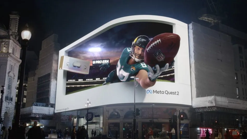 Meta Quest 3D Advertisement