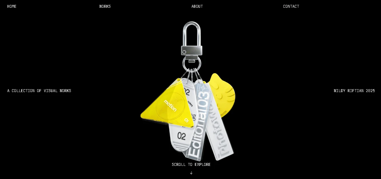 3D Portfolio Example