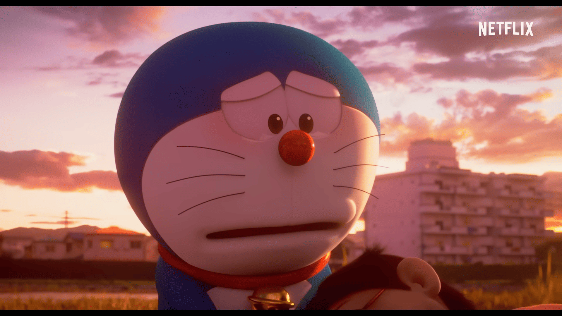 Scene in CGI with Doraemon
