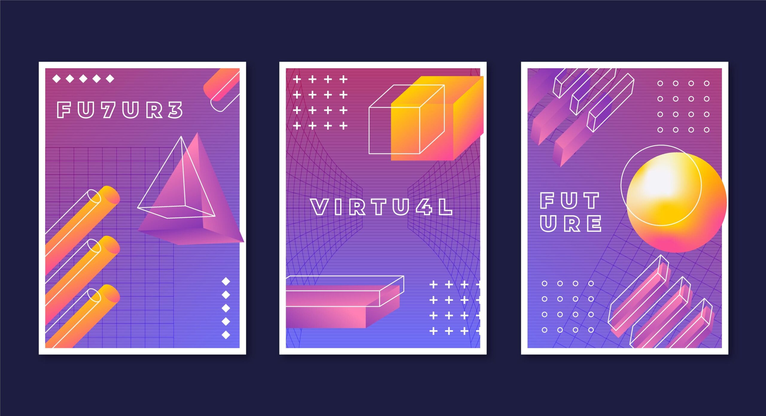 AI Bold Minimalism Concept