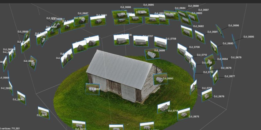 Photogrammetry of a House