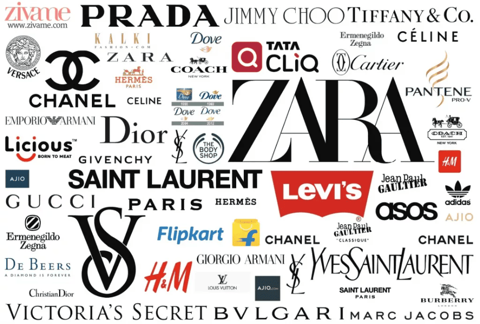 Brands with Memorable Font