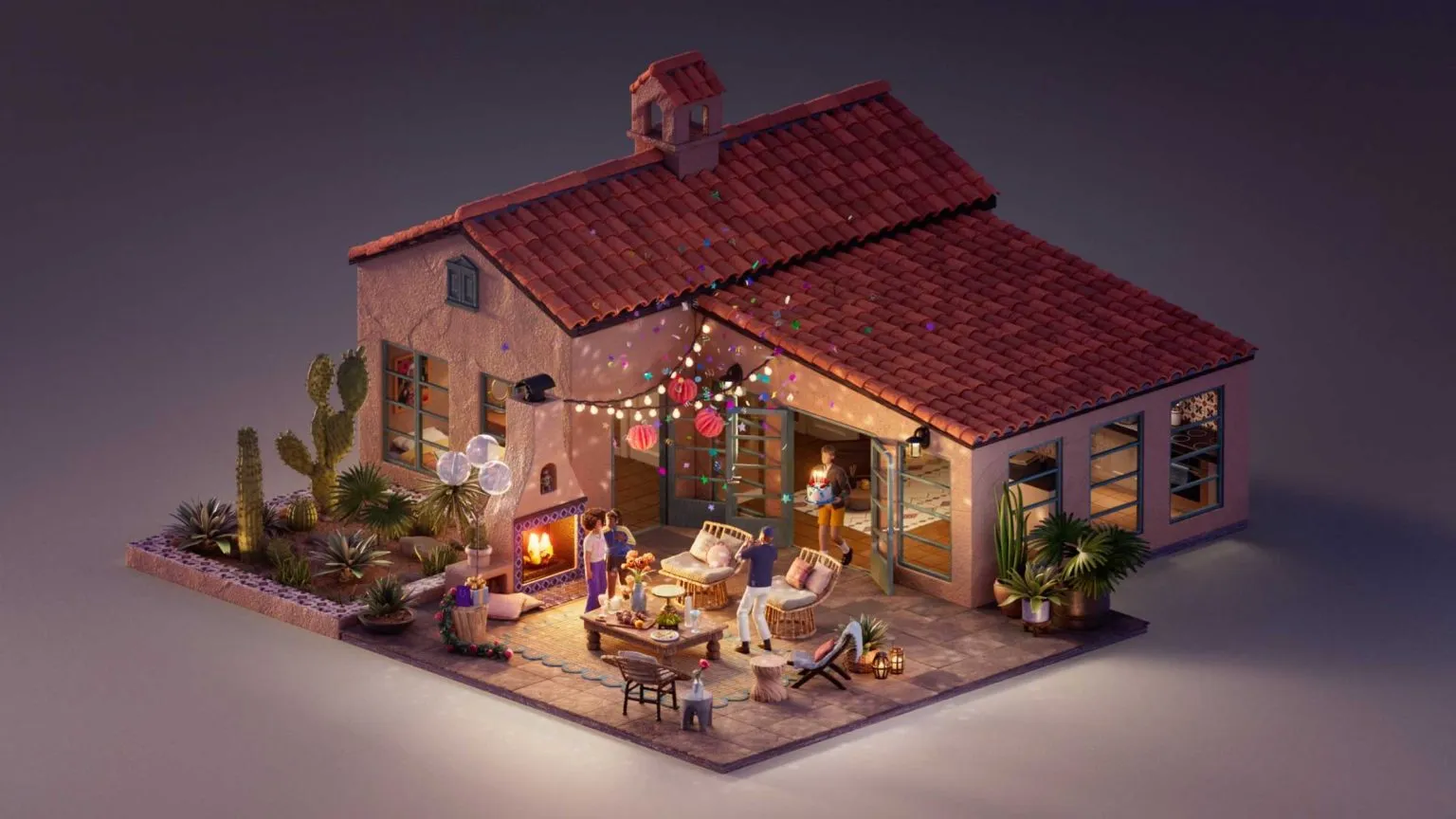 Airbnb’s 3D Animation