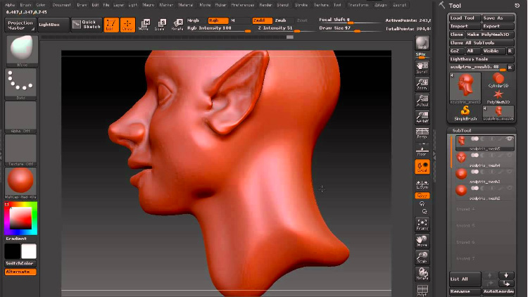 Sculptris Sculptor