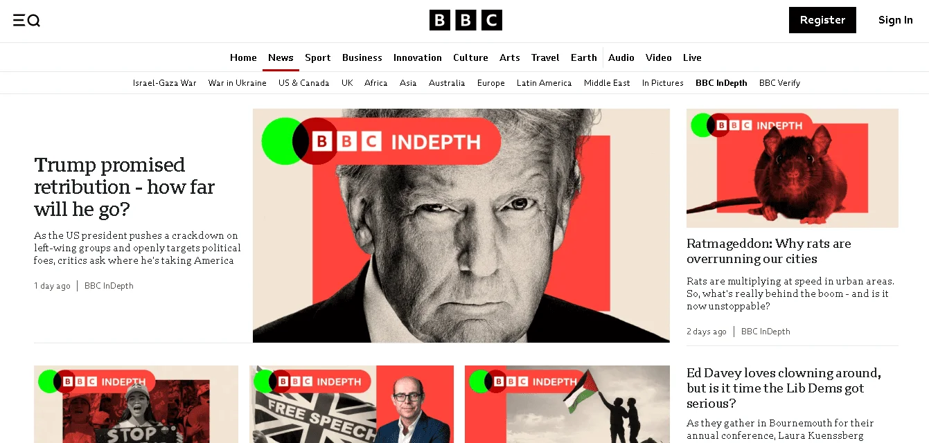 High Contrast Visuals