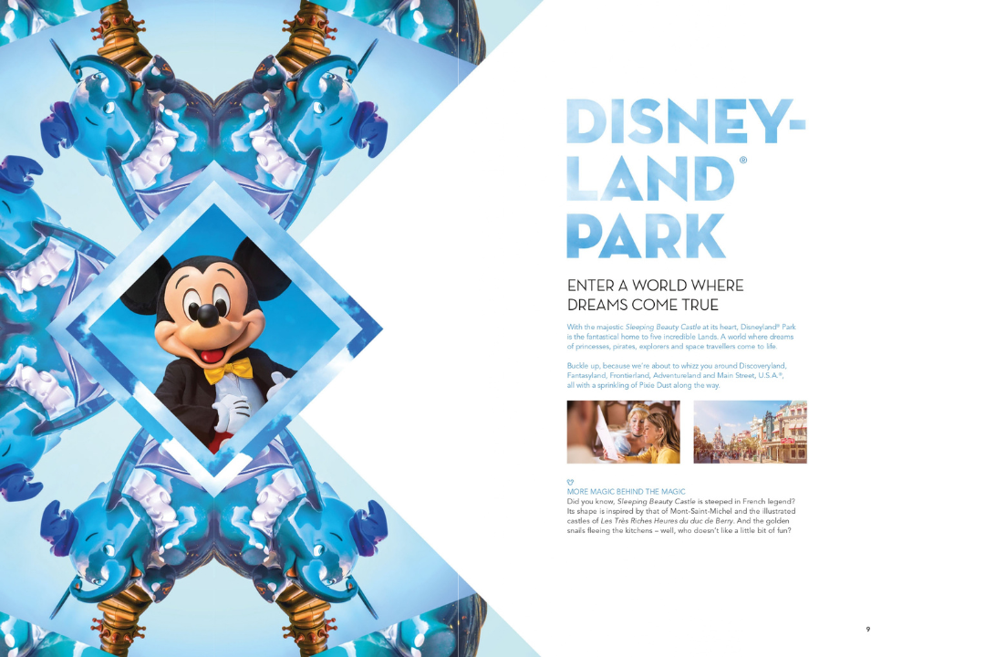 Disney’s brochure