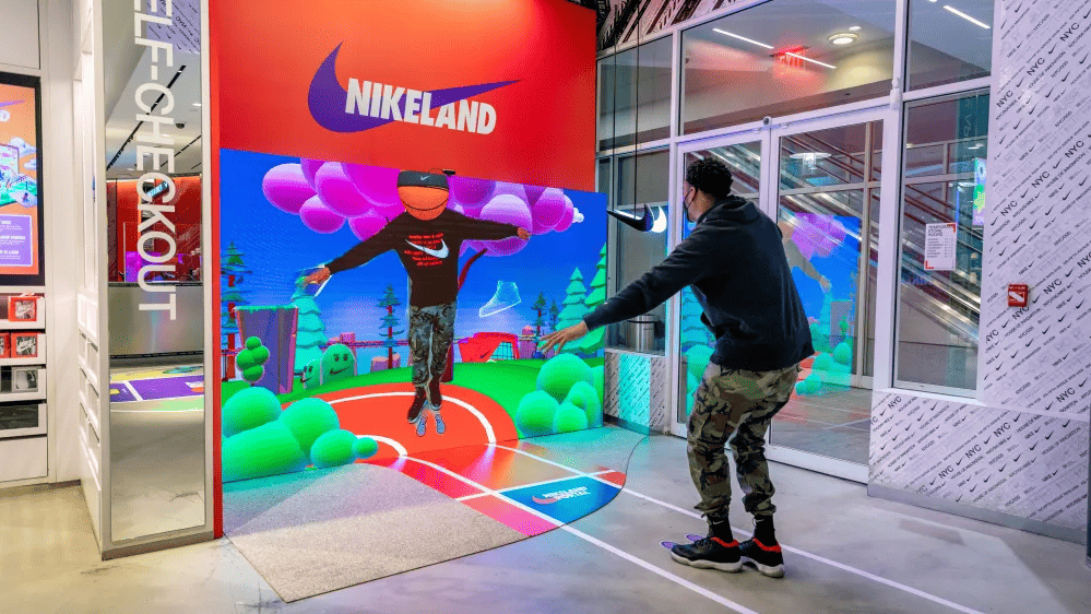 Nike Virtual Store Experience