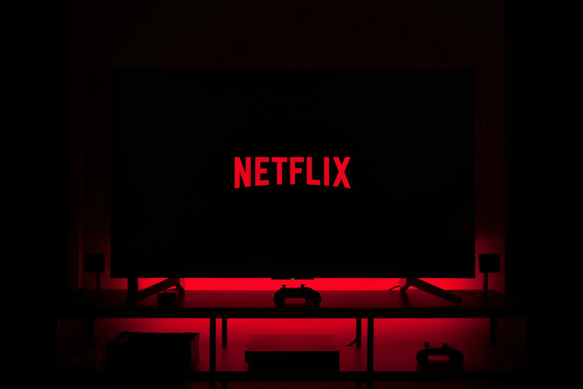 Netflix Logo on TV