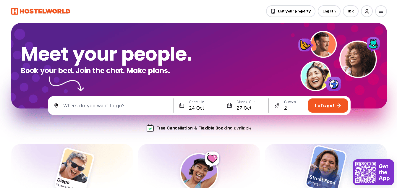 HostelWorld’s Adaptive Website