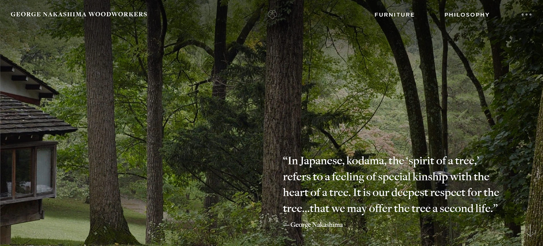 George Nakashima Woodworkers’ homepage