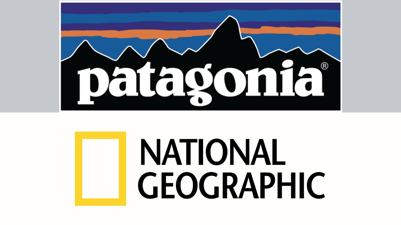Patagonia and National Geographic’s logo