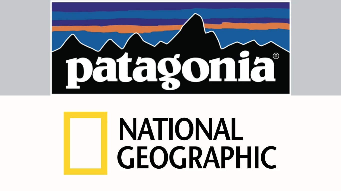 Patagonia and National Geographic’s logo