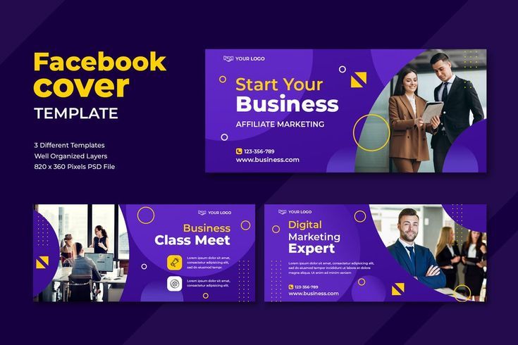 Facebook post template