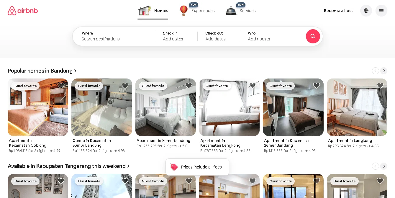 Location-Based Data Airbnb