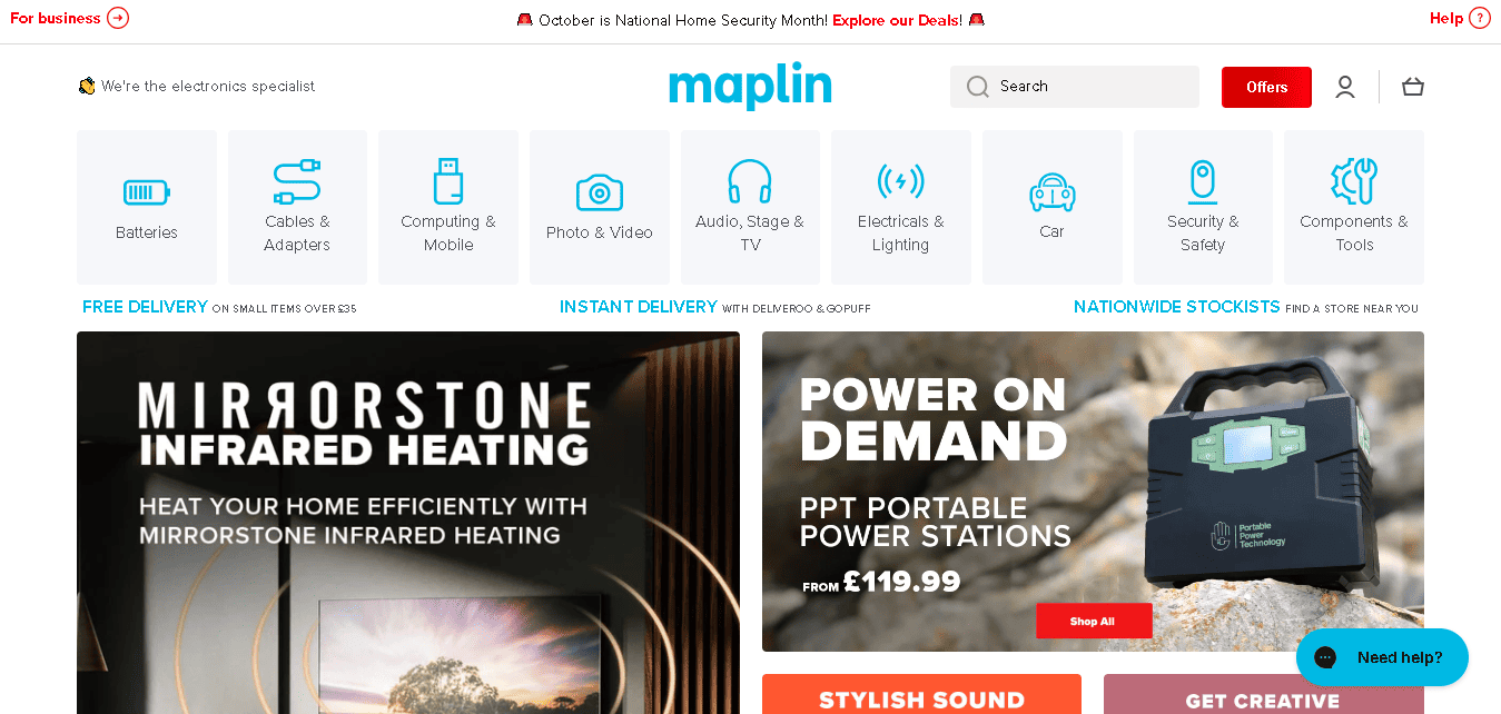 Adaptive Electronics Website