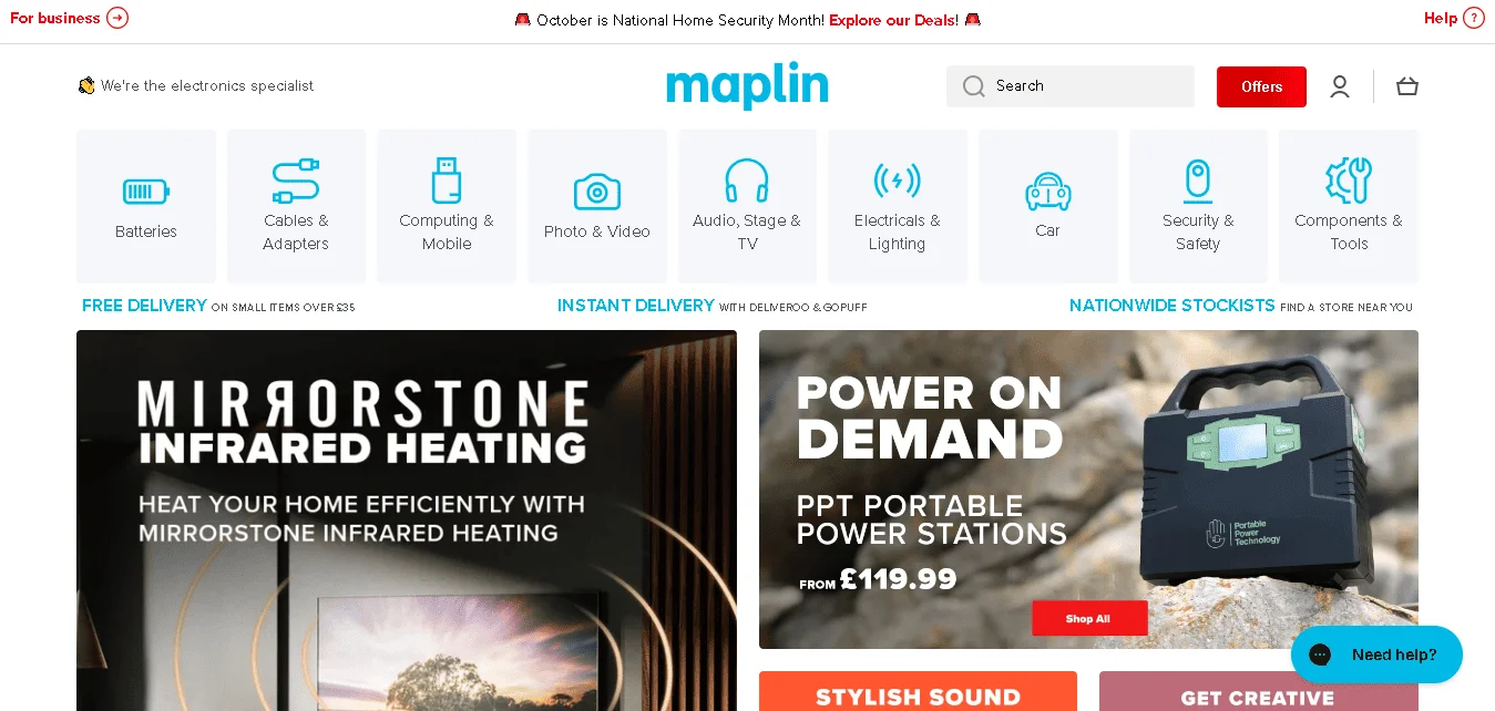 Adaptive Electronics Website