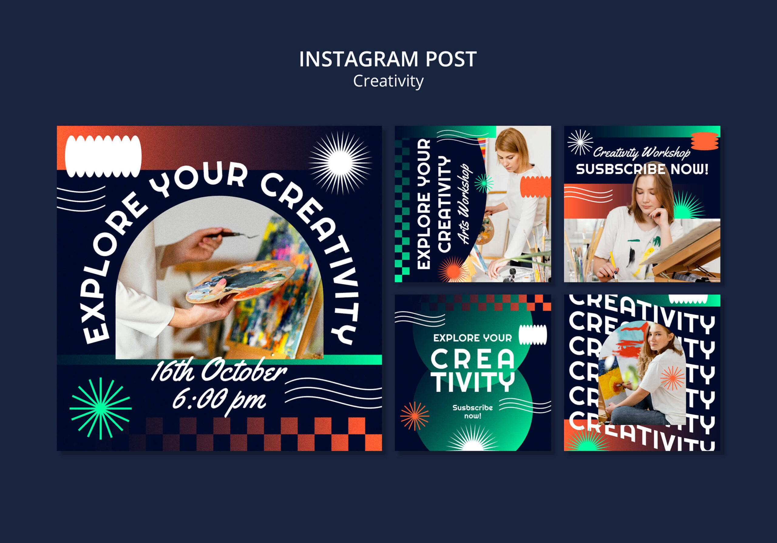 Social Media Graphic Design for Brand Identity