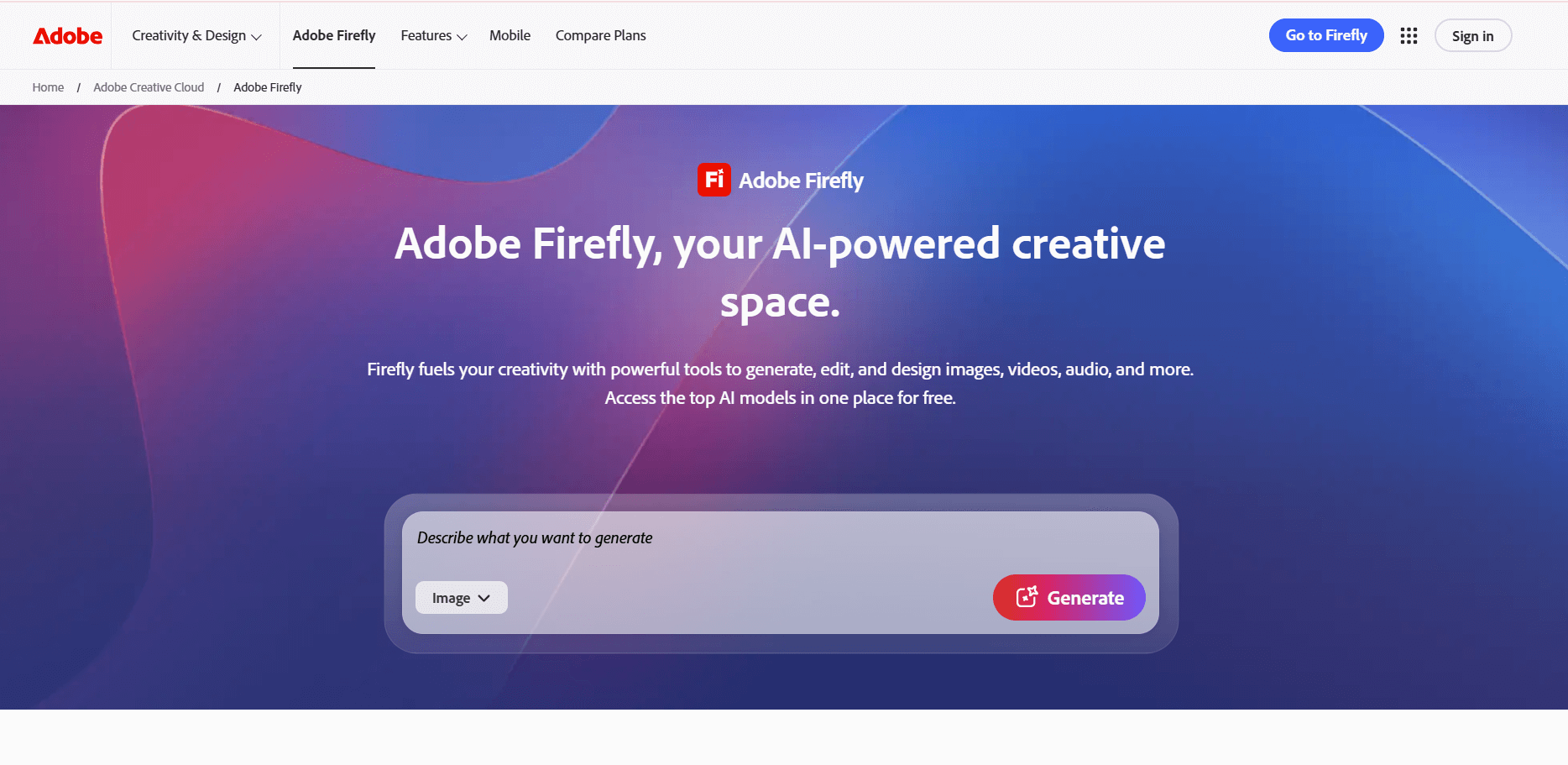 Adobe Firefly