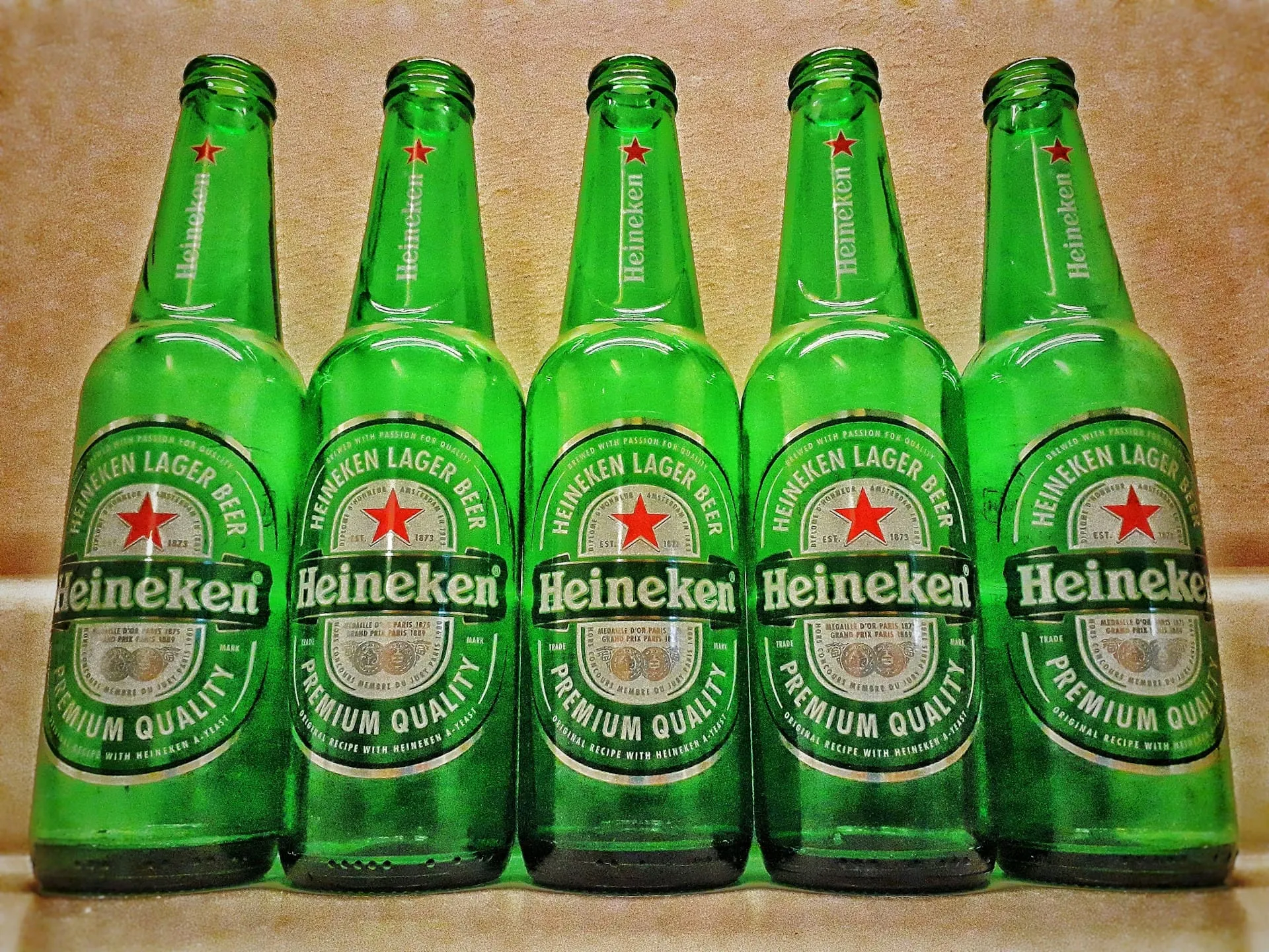 Heineken Bottles 