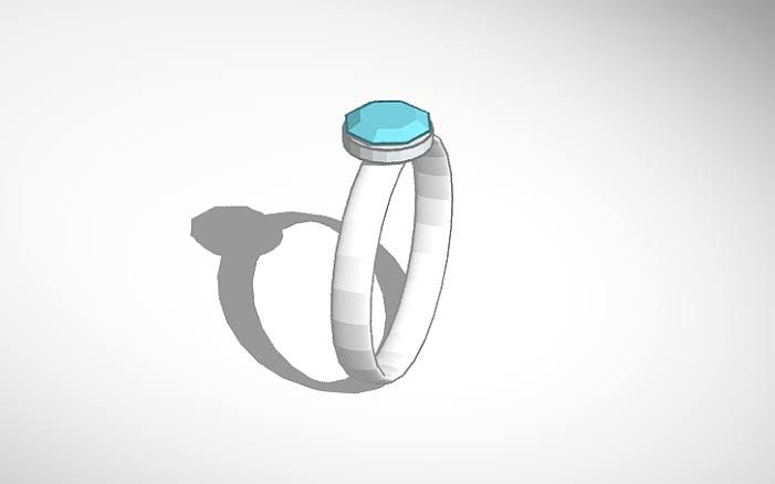 Diamond Ring | Source: Tinkercad - Hatchimas