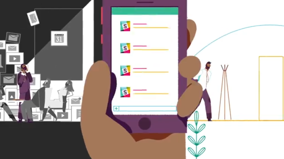 Slack animated ads 