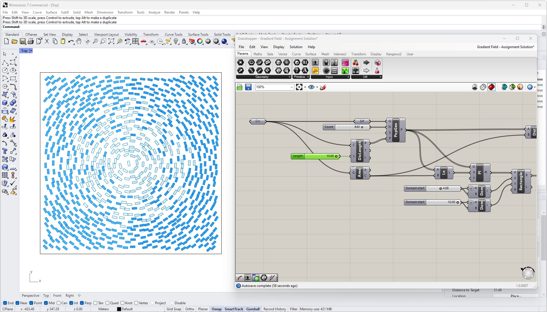 Rhino with Grasshopper