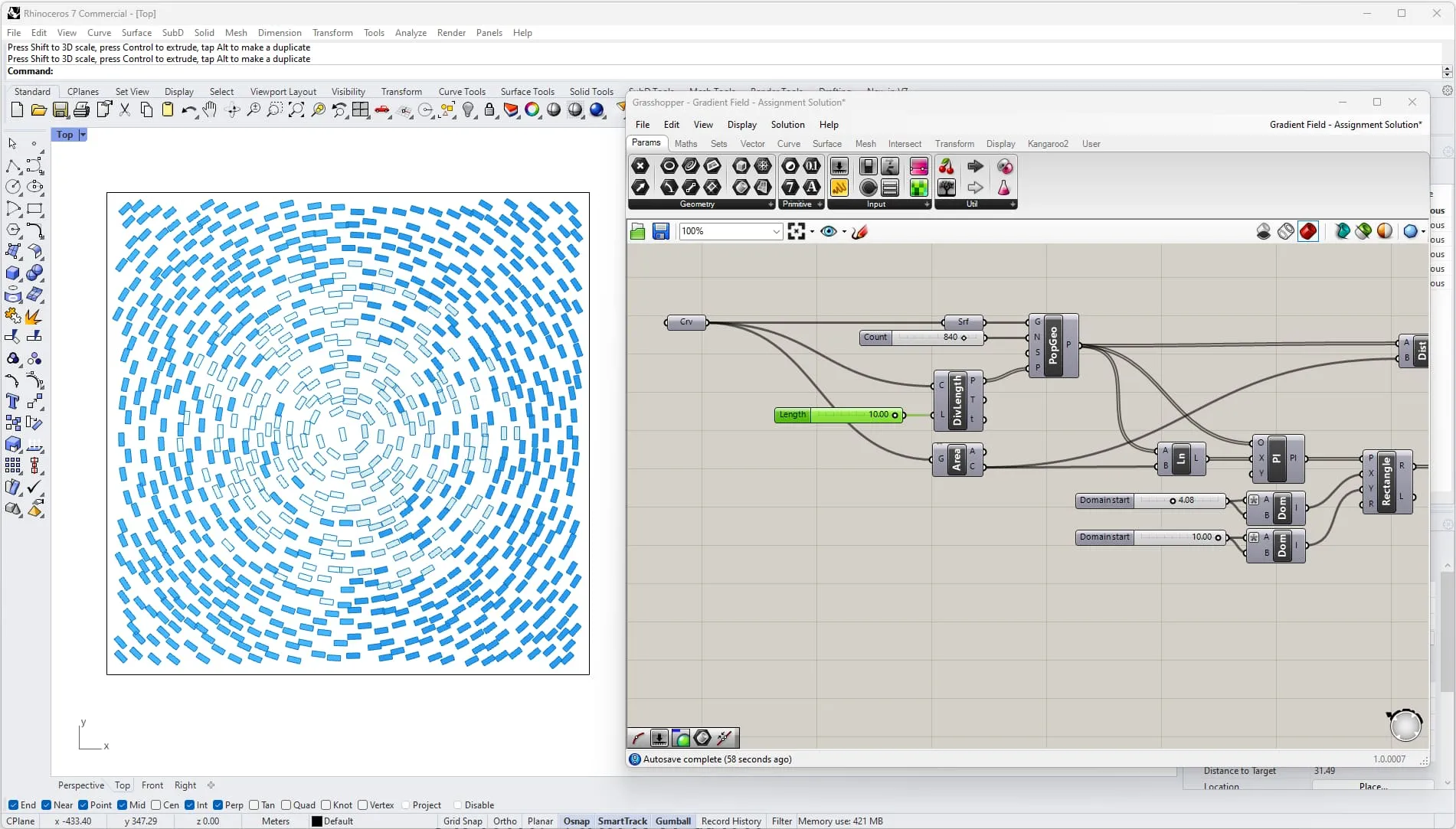 Rhino with Grasshopper