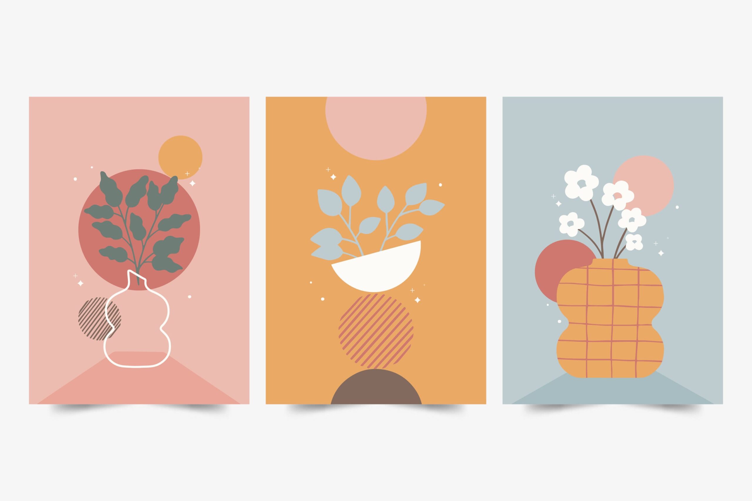 Pastel Minimalism Illustrations 