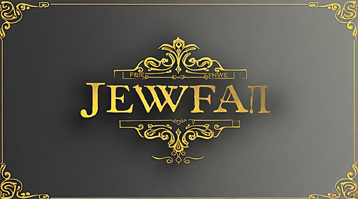 Design jewelry brand logo using gold monogram and elegant serif letters.