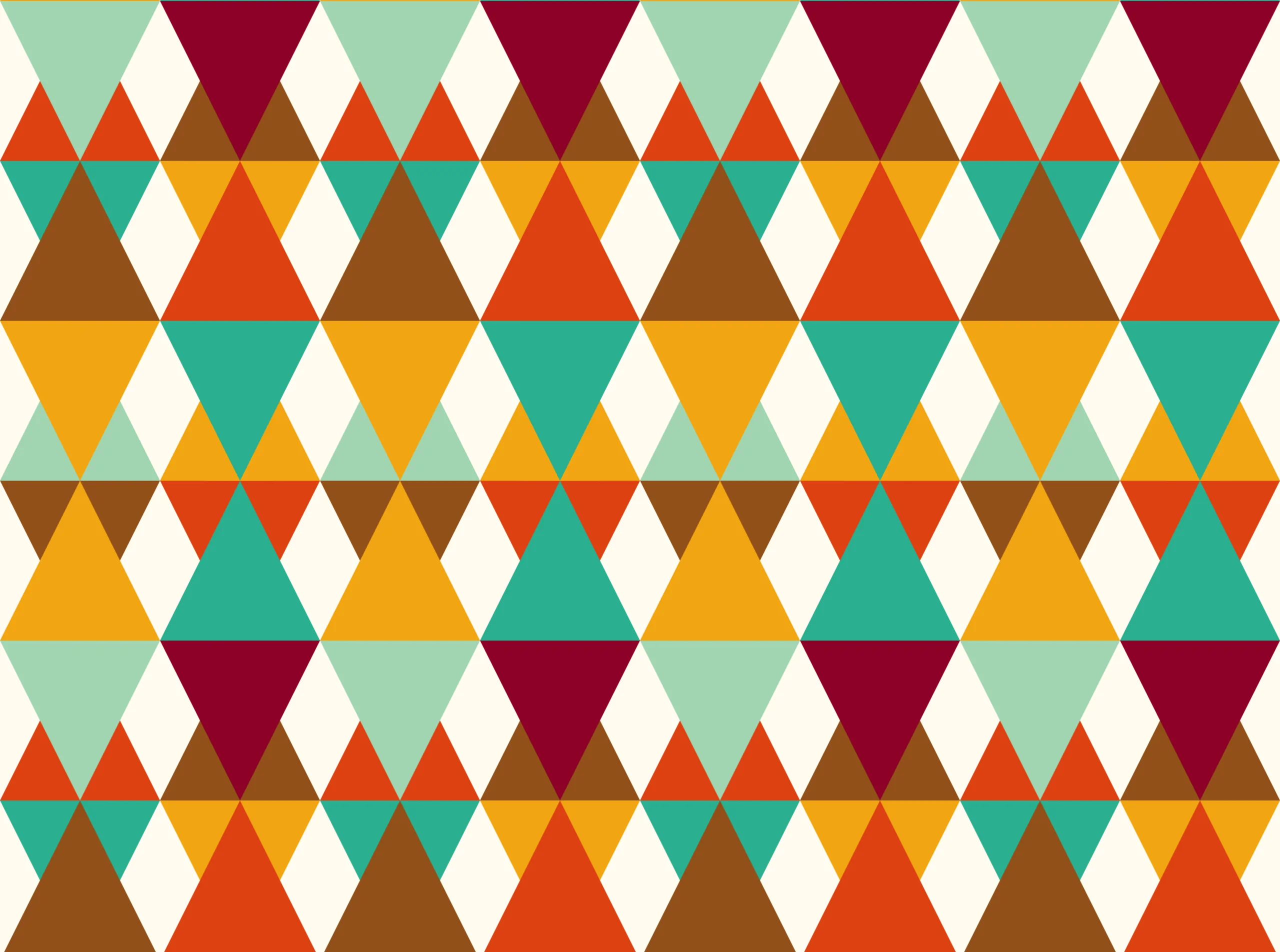 Retro Geometric Shapes