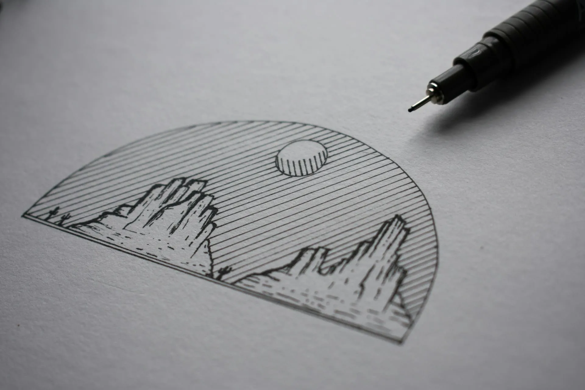Natural, Hand-drawn art