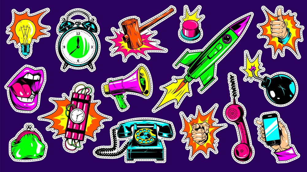 Pop Culture Stickers 