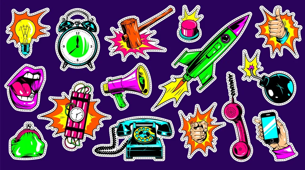 Pop Culture Stickers 