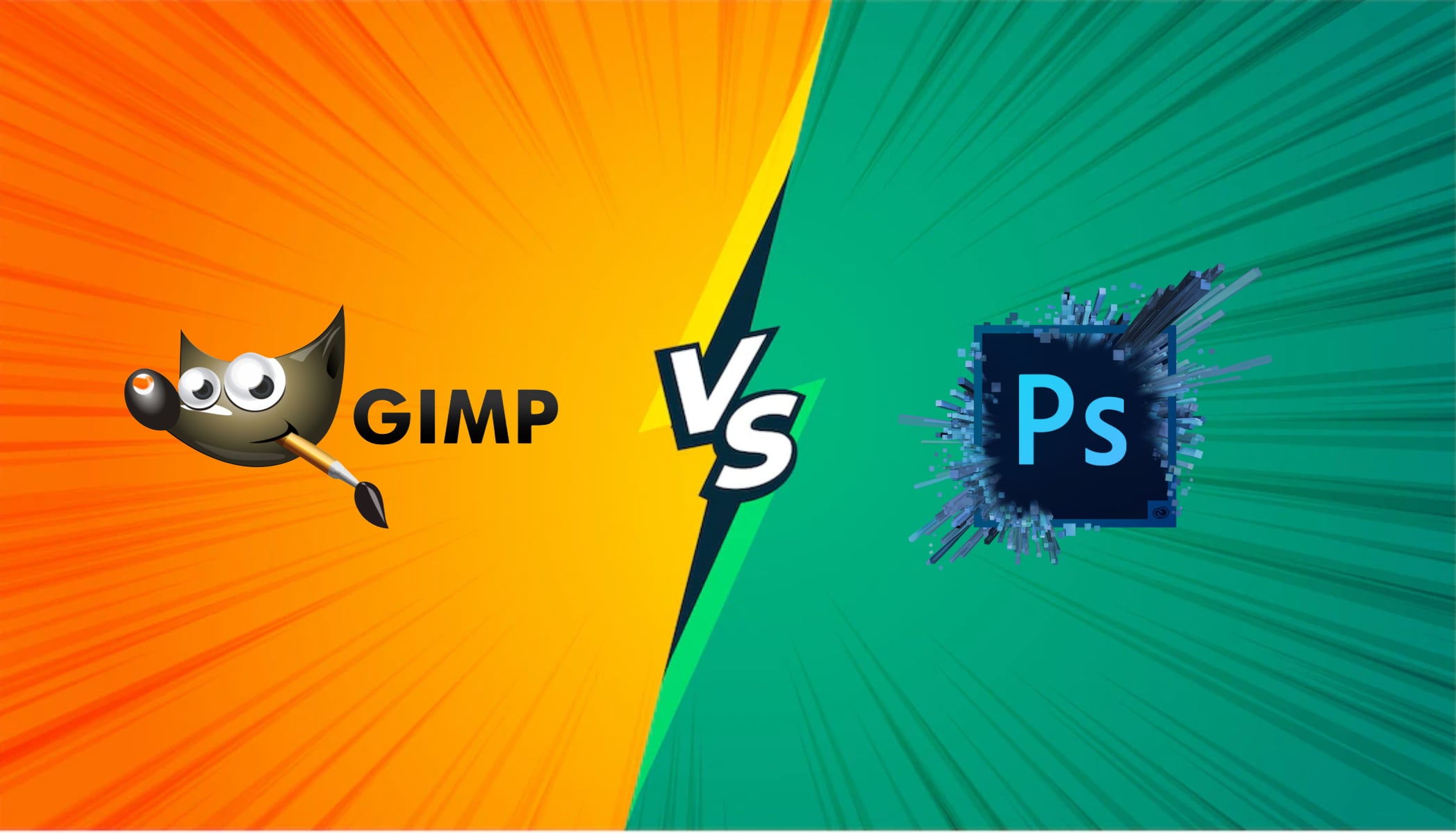 GIMP and Photoshop