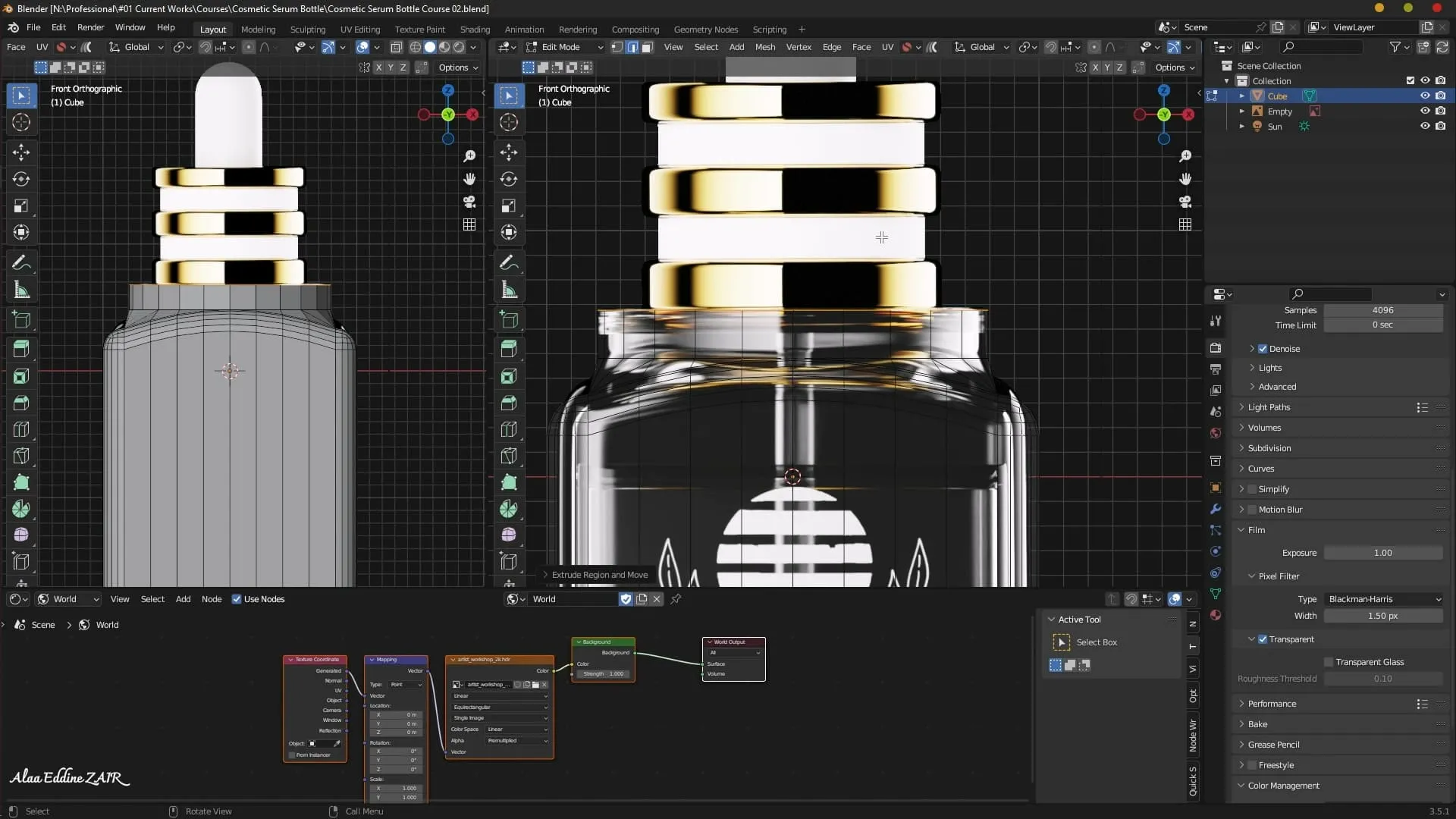 Blender Product Modeling